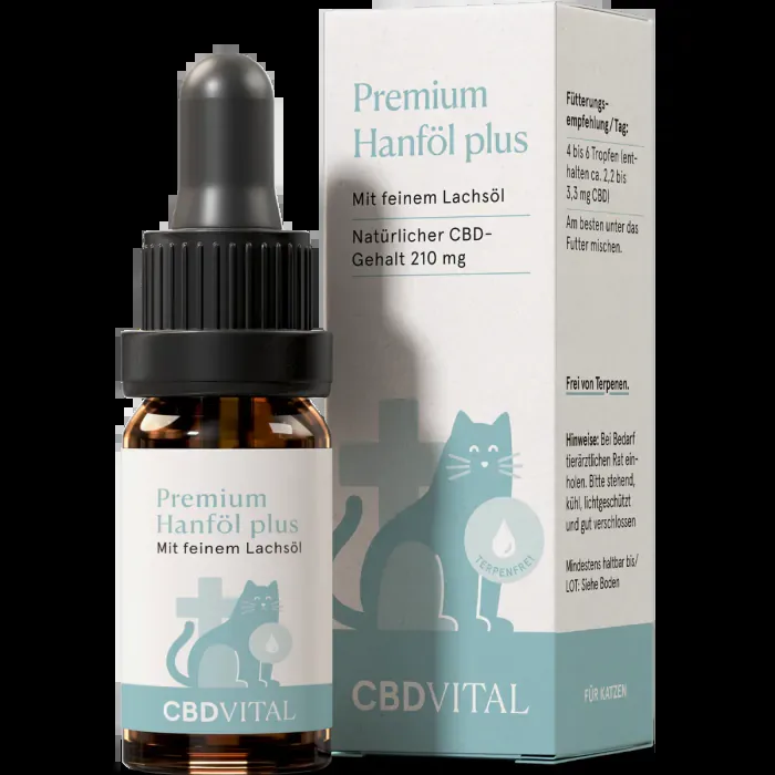 CBD Hanföl für Katzen 10ml