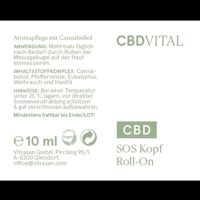 CBD SOS Kopf Roll-On