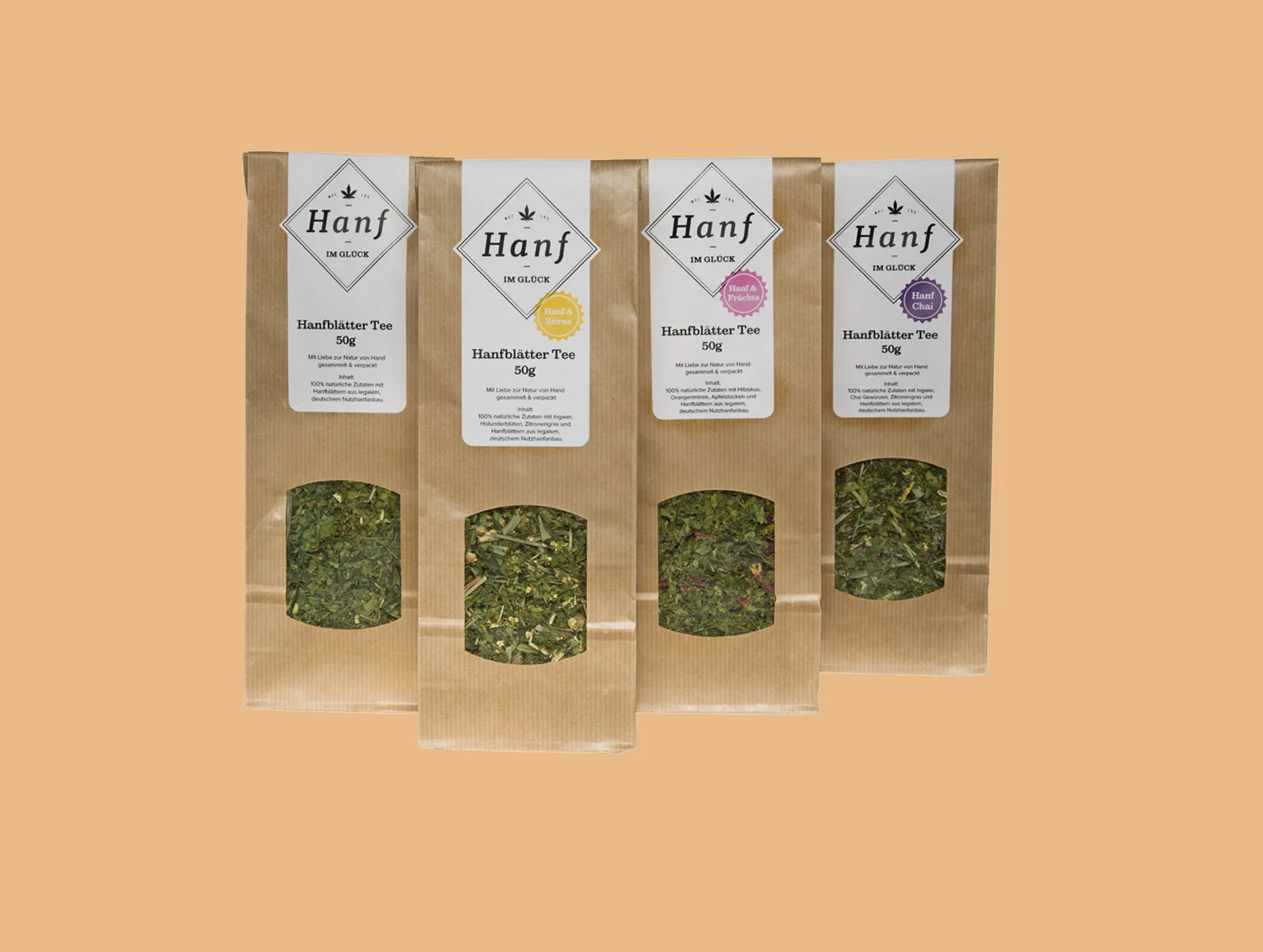 CBD Tee von Hanf im Glück