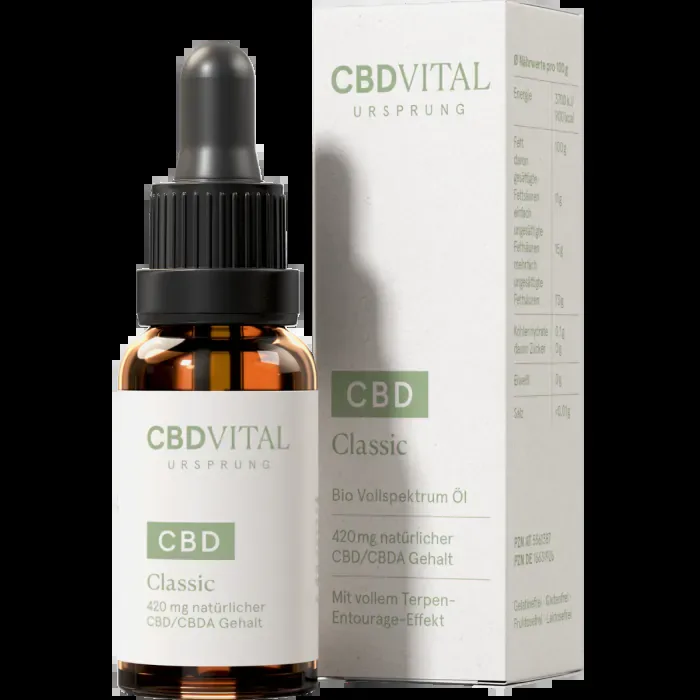CBD Vollspektrum Öl URSPRUNG Classic 20ml