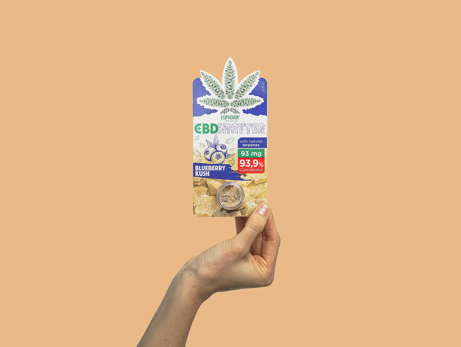 Euphoria CBD Shatter mit Terpenen