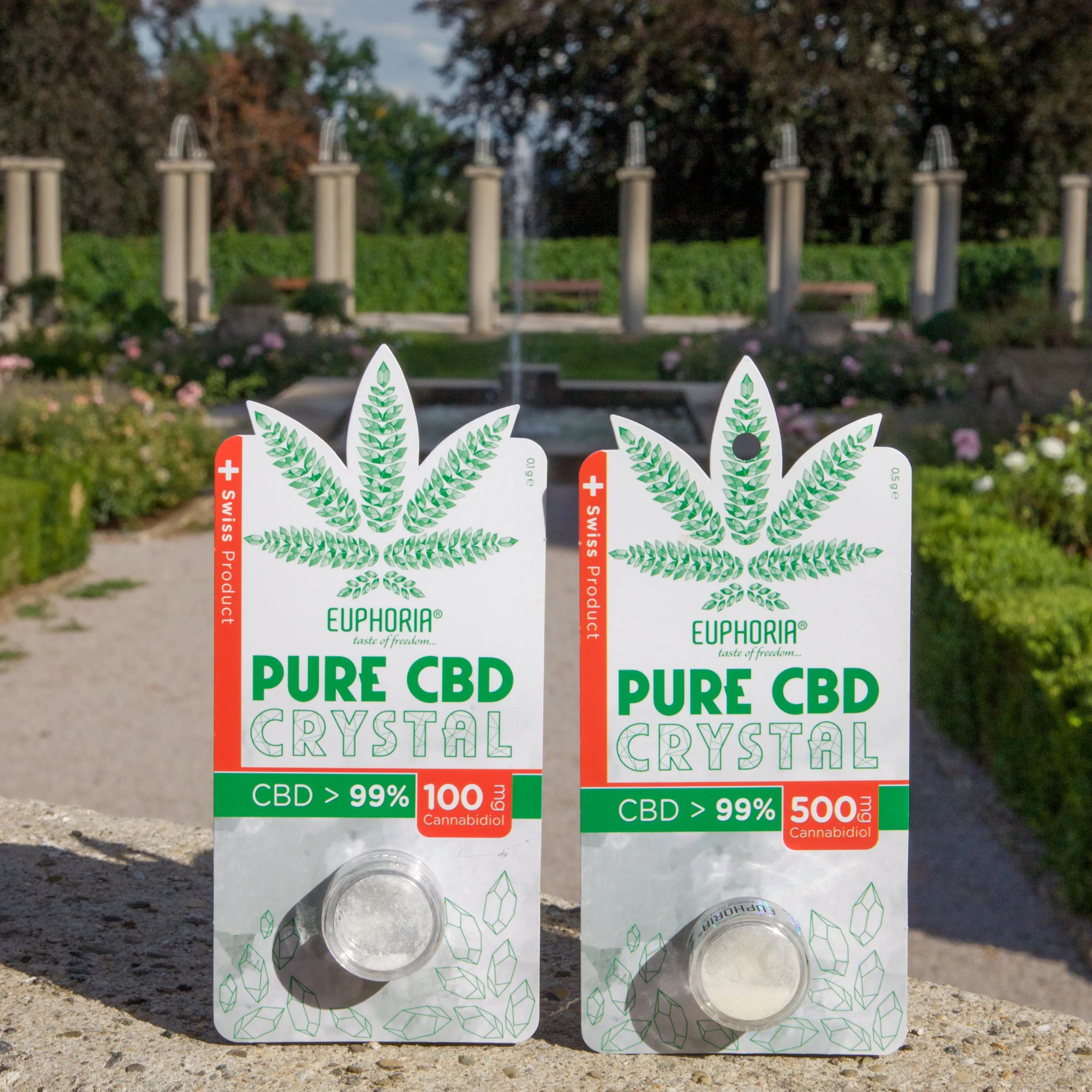 Euphoria Pure CBD Kristalle 100mg