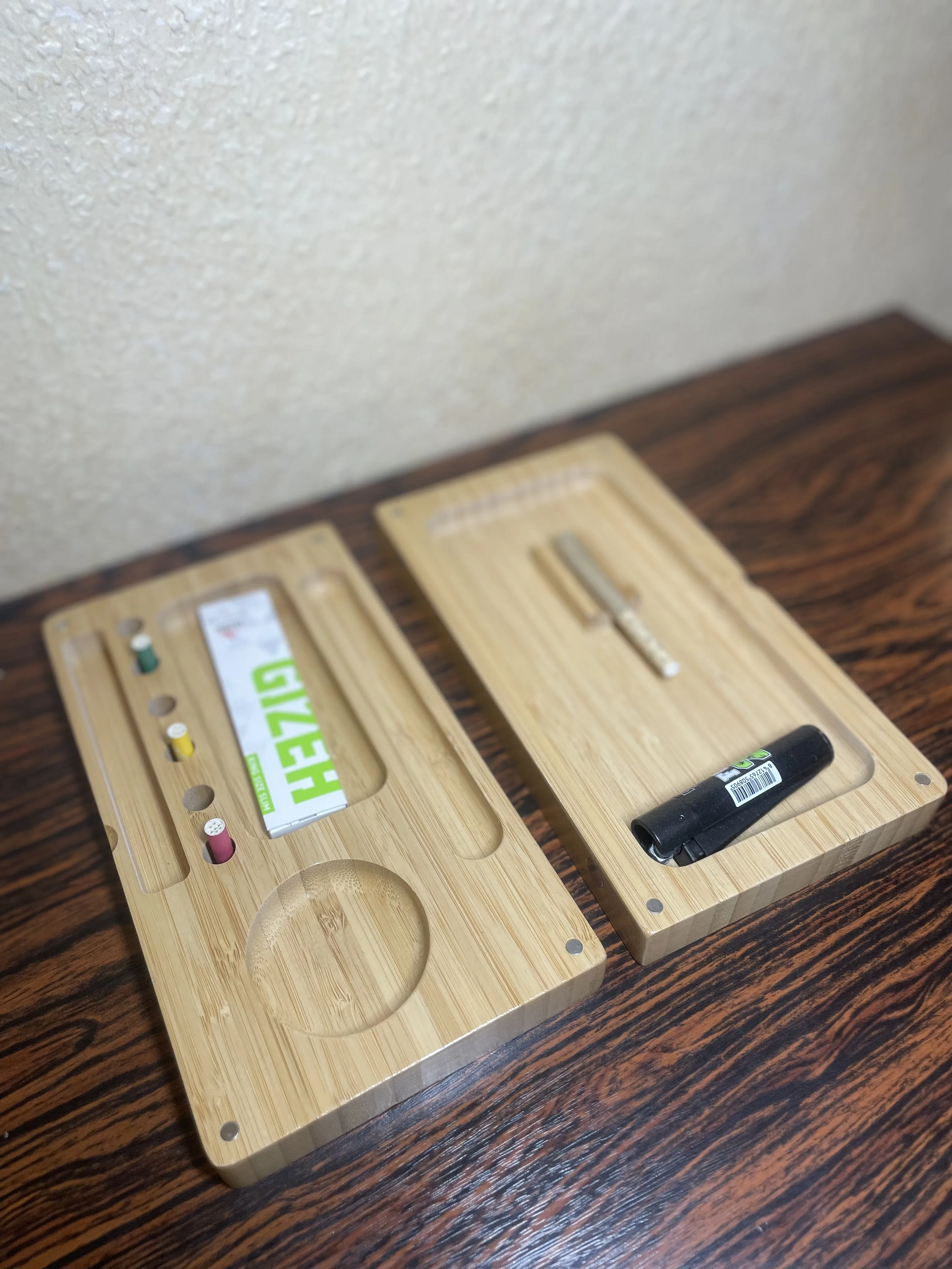 Magnetische Bau-Box Bamboo