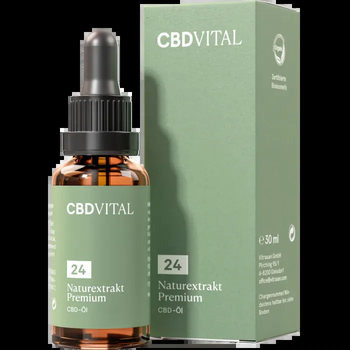 Naturextrakt Premium CBD Öl 24%