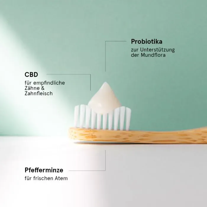 Probiotische CBD Zahnpasta