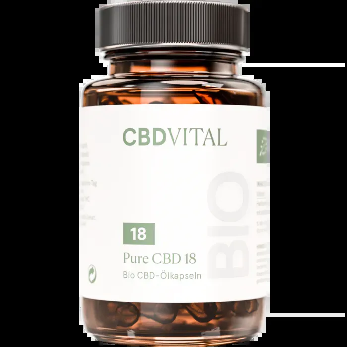 PURE BIO CBD 18 (10%) Kapseln