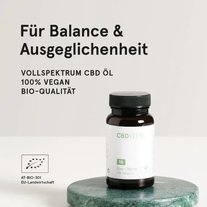 PURE BIO CBD 18 (10%) Kapseln