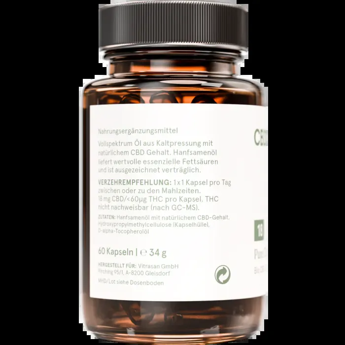 PURE BIO CBD 18 (10%) Kapseln